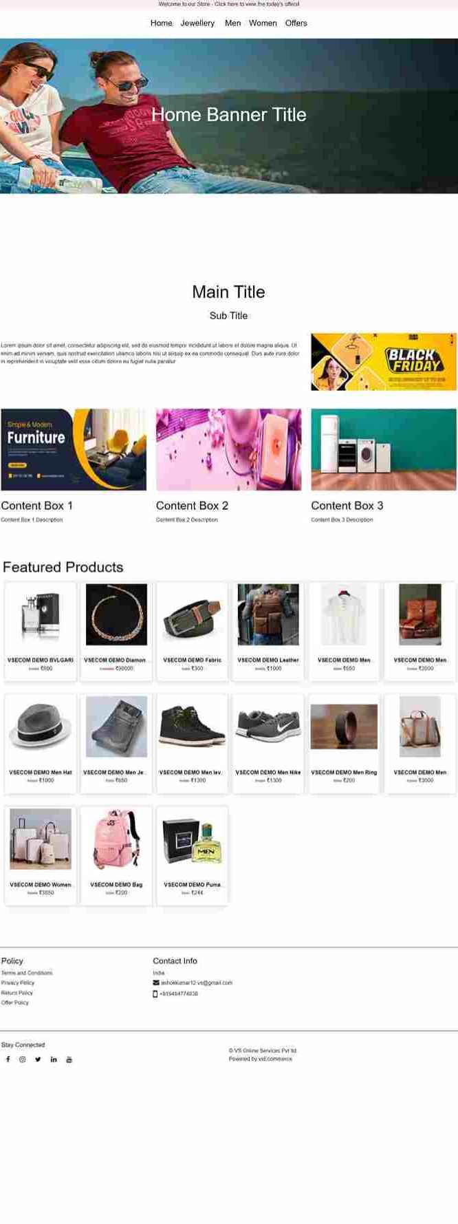 vs Ecom template image