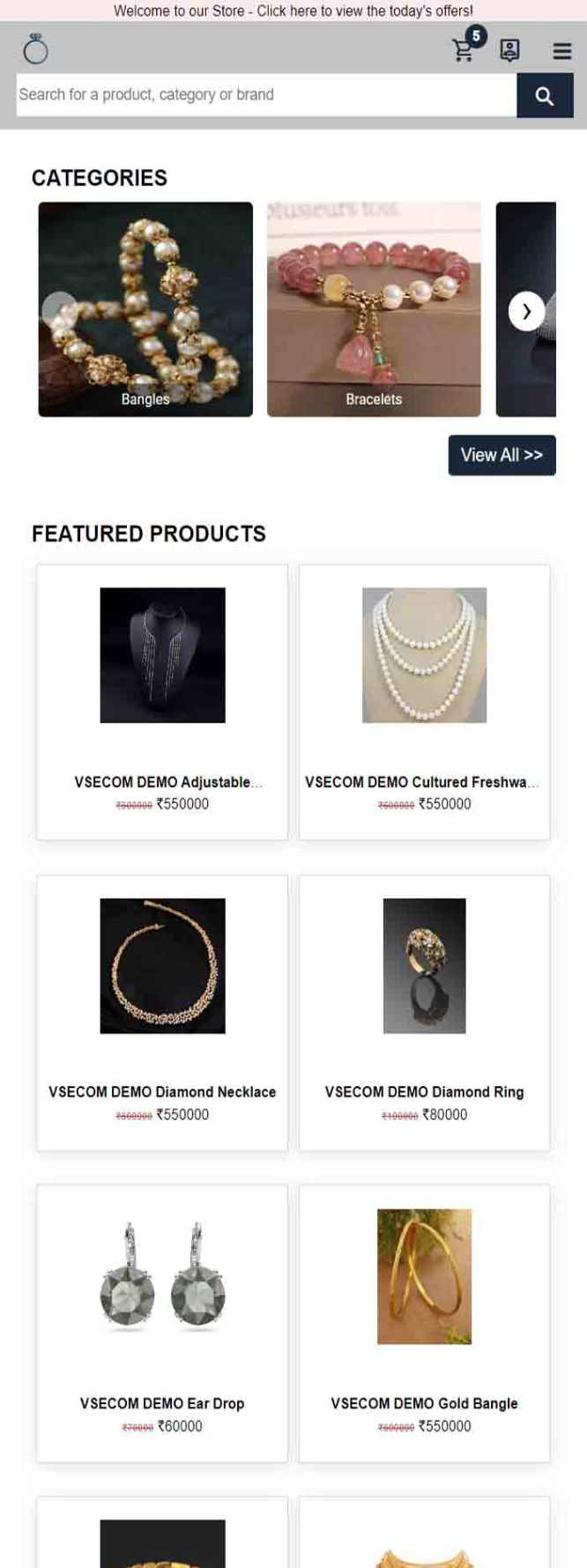 vs Ecom template image